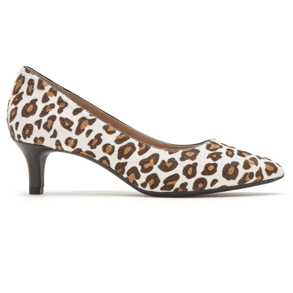 Rockport Womens Pumps Leopard - Total Motion Kalila - UK 931-MIRKDL